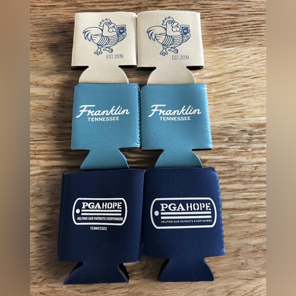 Franklin Tennessee and PGA Hope Can Coolers